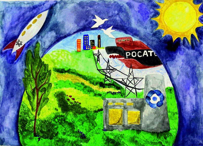 Кольская АЭС: охрана труда через детский рисунок Кольская АЭС: охрана труда через детский рисунок
