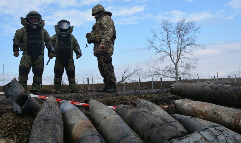 На «серебрянке» уничтожают списанные боеприпасы 