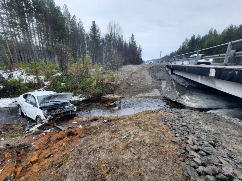 Водитель не учел безопасную скорость: подробности ДТП возле Шонгуя Водитель не учел безопасную скорость: подробности ДТП возле Шонгуя