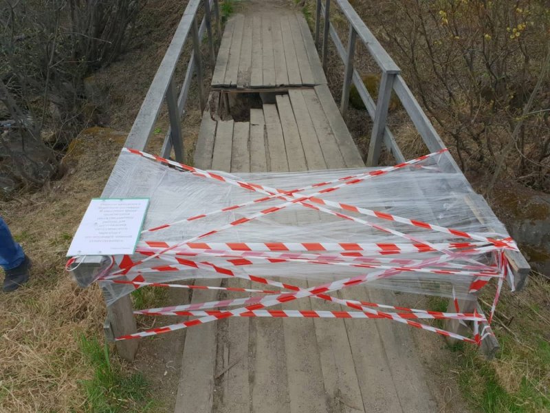 Новый пешеходный переход через ручей построят в Коле