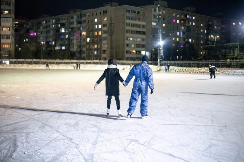 В Мурманске работают бесплатные катки