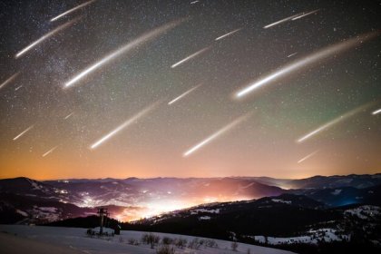 Мощный звездопад сегодня - в самую длинную ночь года в Заполярье
