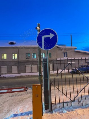 Схему движения у мурманского морга изменили Схему движения у мурманского морга изменили