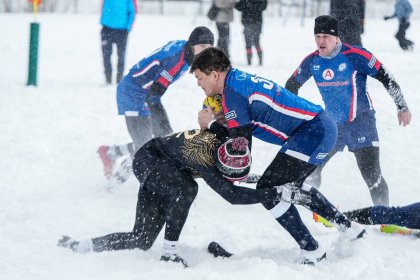 Чемпионат по регби на снегу пройдет в Мурманске Чемпионат по регби на снегу пройдет в Мурманске