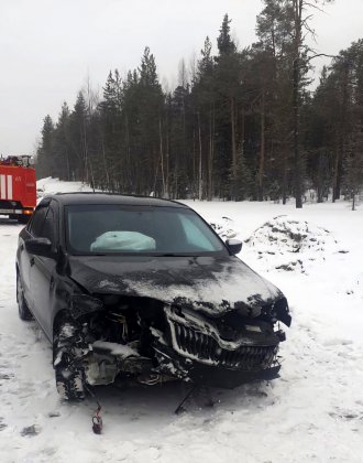 Три машины разбились на одном и том же участке «ленинградки» в Мурманске Три машины разбились на одном и том же участке «ленинградки» в Мурманске