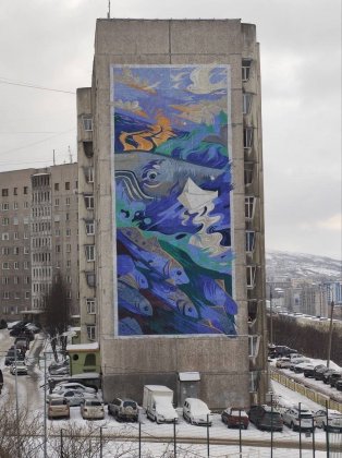 Технология дополненной реальности снова заработала на Кильдинской в Мурманске Технология дополненной реальности снова заработала на Кильдинской в Мурманске