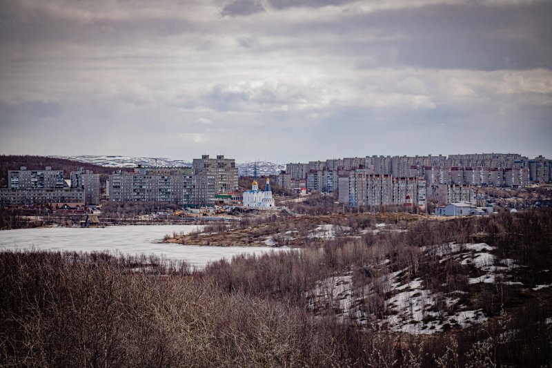 Мокрый снег, дождь и сильный ветер в Мурманской области