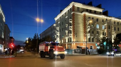 В мурманском общежитии загорелась газовая плита