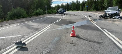 Четверо пострадали: 79-летний водитель не уступил дорогу на трассе «Пиренга - Ковдор» Четверо пострадали: 79-летний водитель не уступил дорогу на трассе «Пиренга - Ковдор»