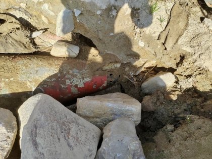 Три морские торпеды нашли в лесу Ленинского округа Мурманска Три морские торпеды нашли в лесу Ленинского округа Мурманска