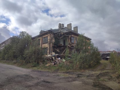 Дома начали сносить в Килпъявре Дома начали сносить в Килпъявре