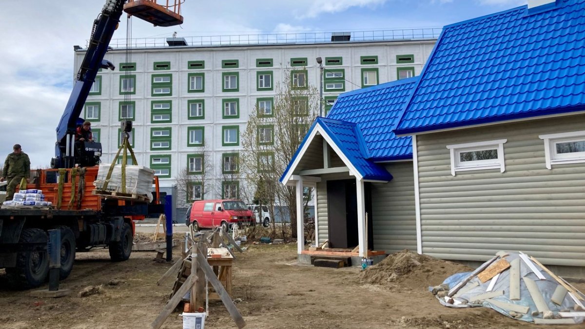 Строительство храма в Североморске-3