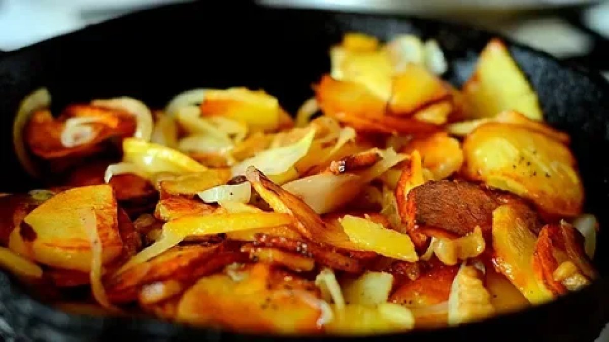 жареная картошка