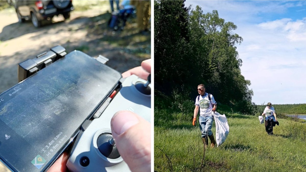 Экологический рейд в Варзуге