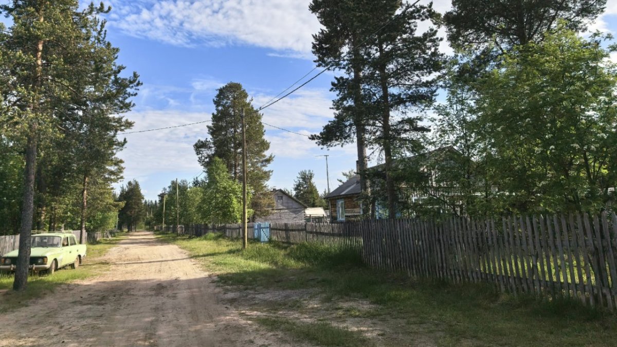Село Краснощелье в Заполярье