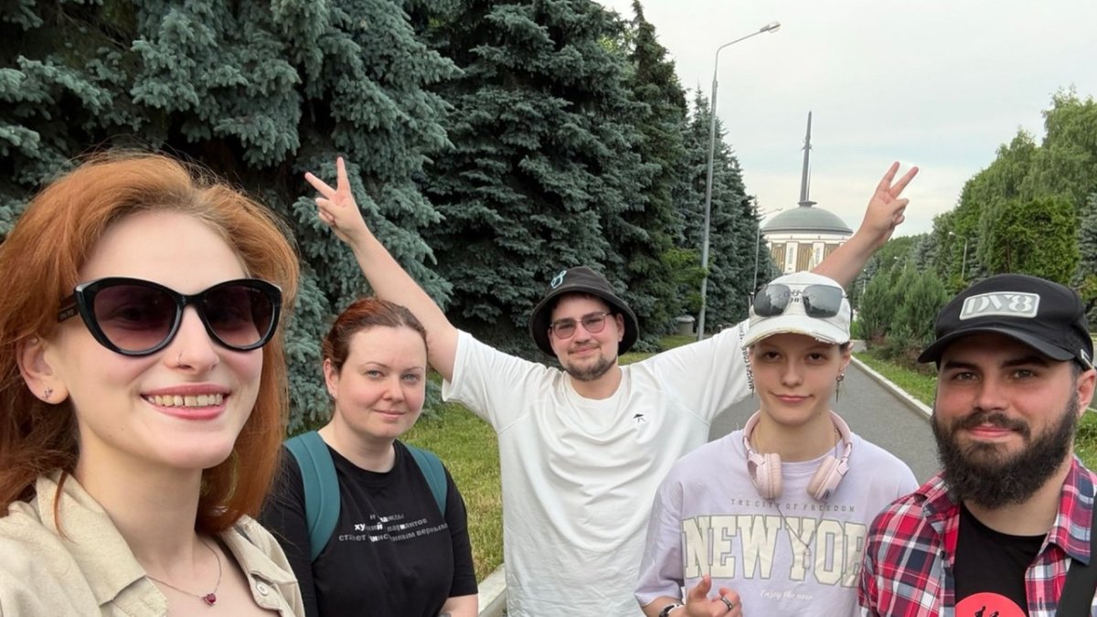 Победительницы чемпионата России по пейнтболу
