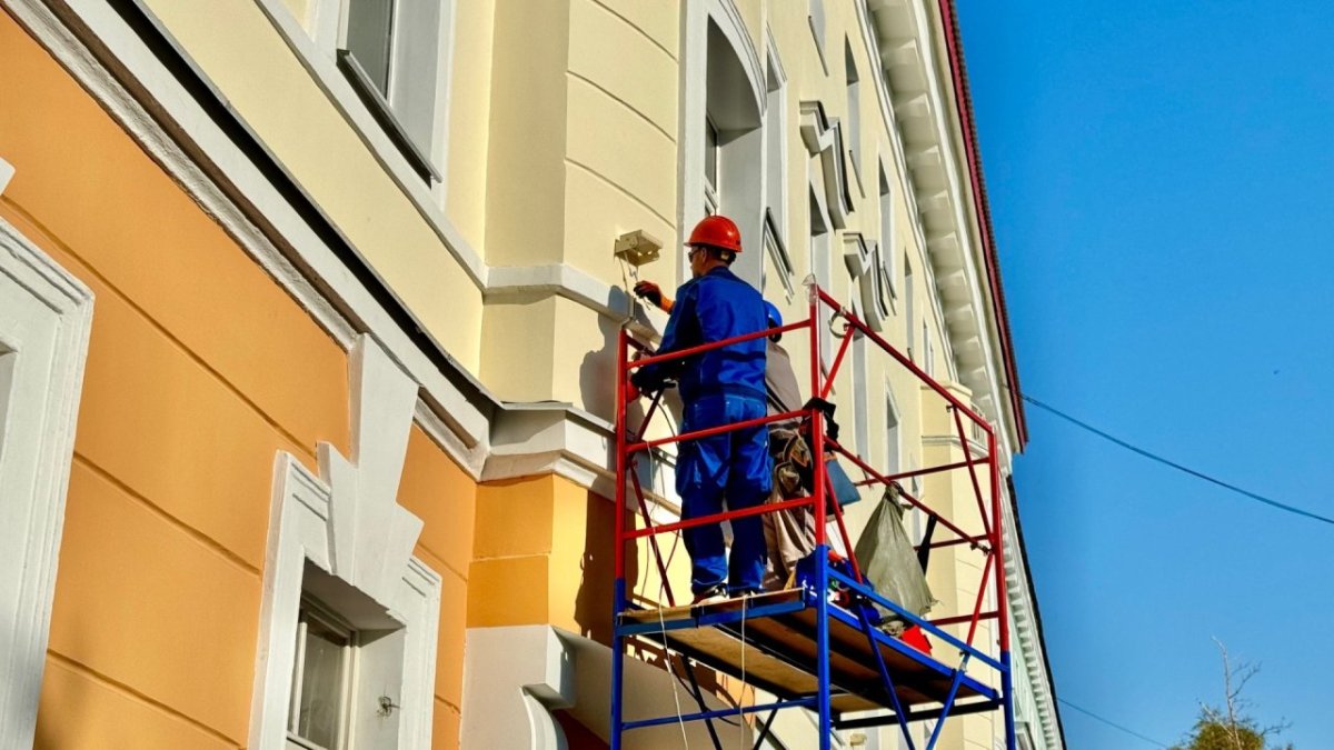 Капитальный ремонт фасада здания