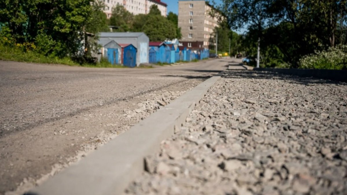 Ремонт дорог в Мурманске