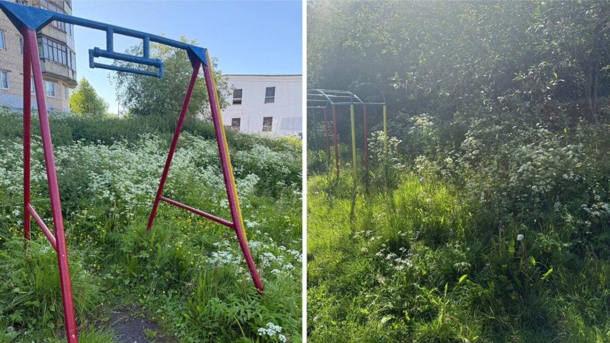 Детская площадка в Мурманске