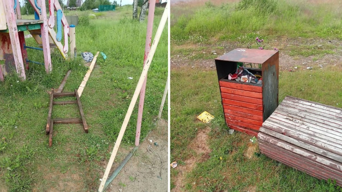 Детская площадка в Кандалакше