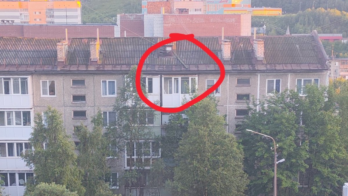 Дом на улице Ломоносова Мурманск