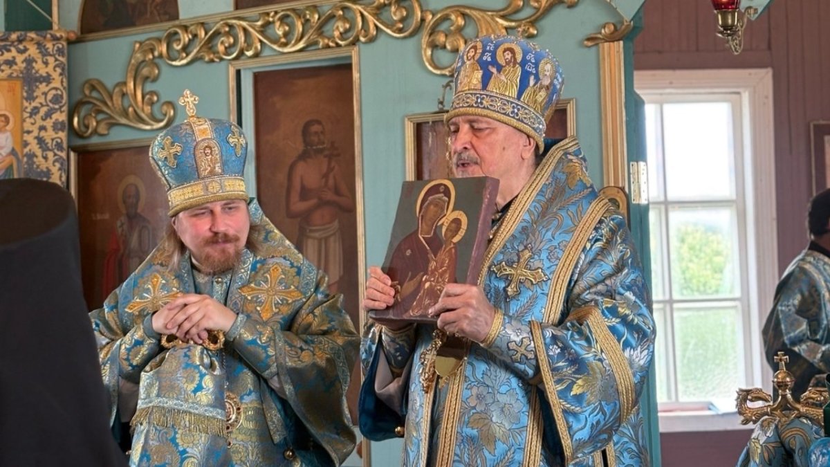 Церковная служба в селе Кашкаранцы