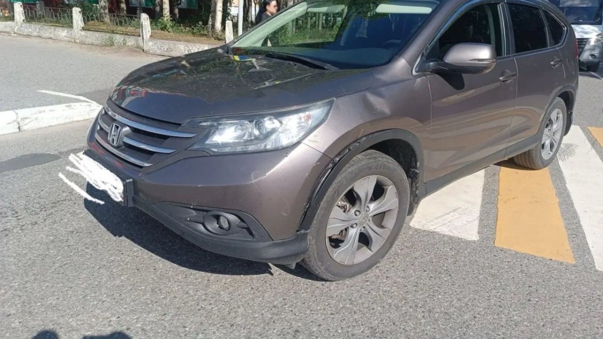 Машина после аварии