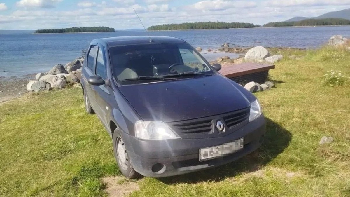 Автомобиль пропавших рыбаков