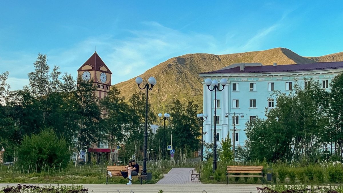 Парк в Кировске