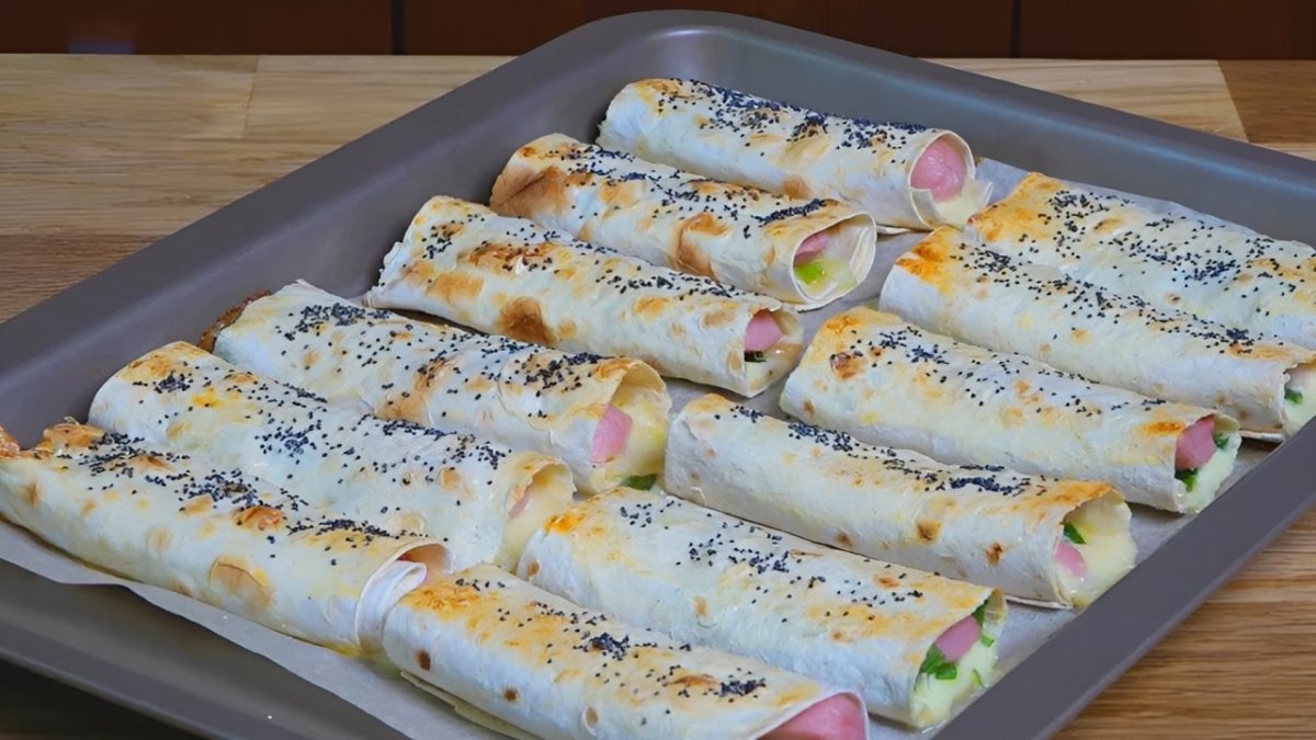 рулеты из лаваша с начинкой