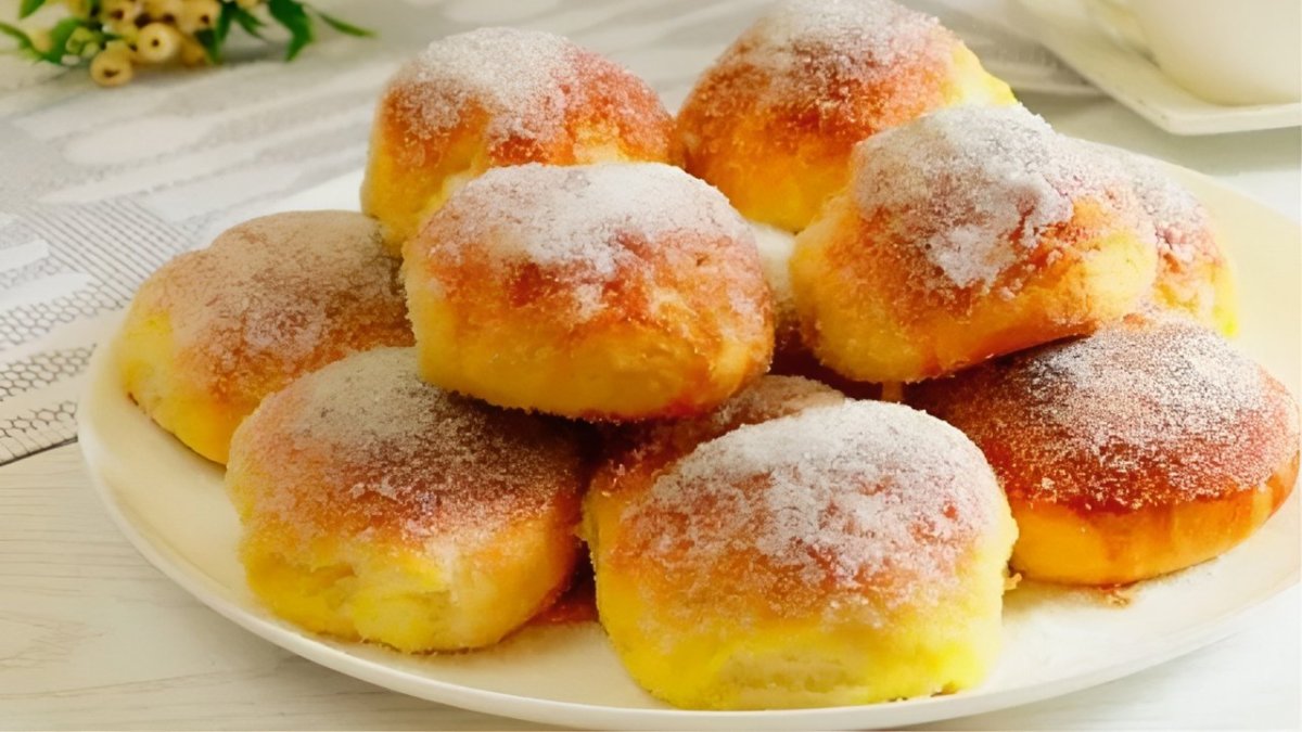творожные булочки