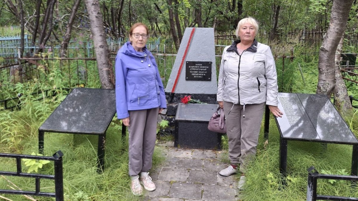 Родственницы погибшего в ВОВ воина