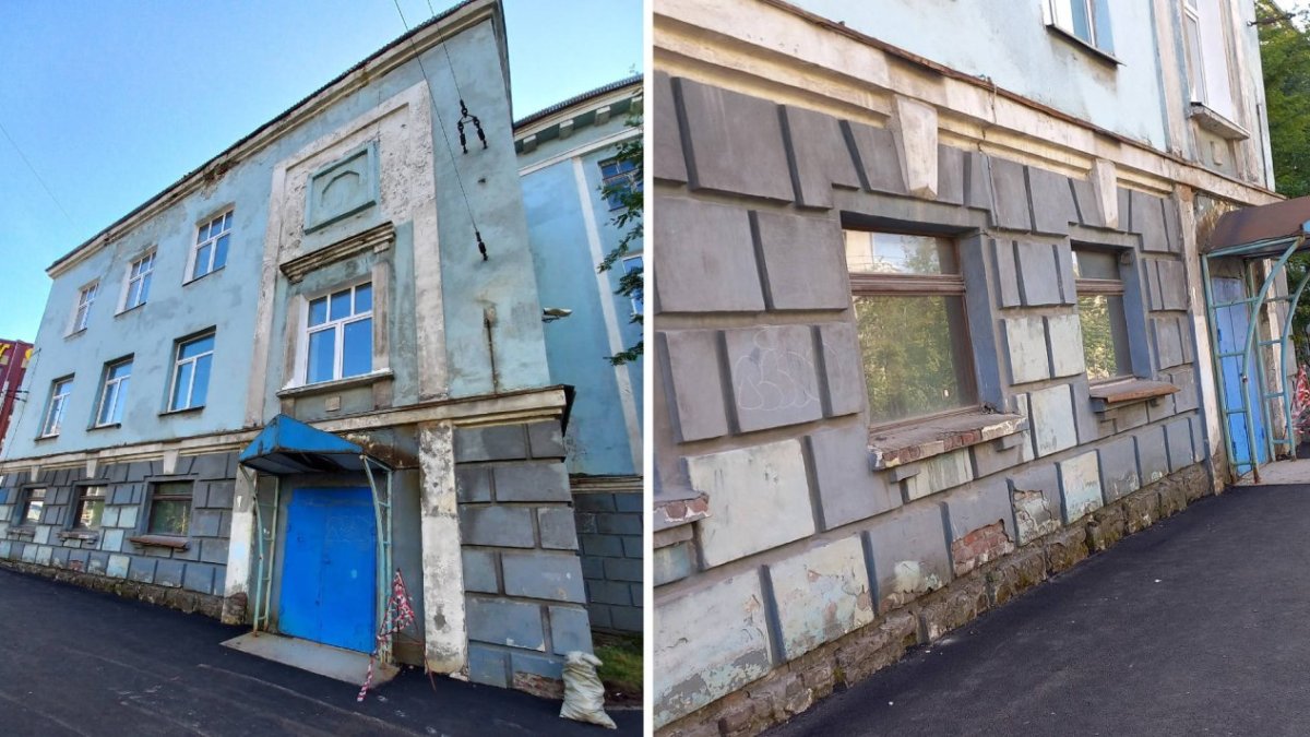 Старое здание учебного заведения