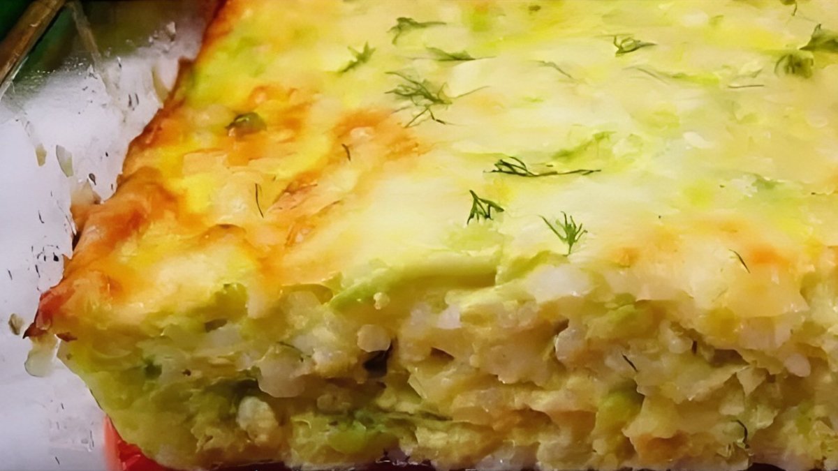 запеканка с кабачком