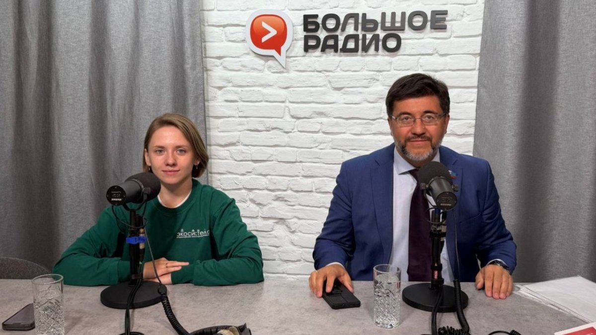 Гости в студии «Большого радио»
