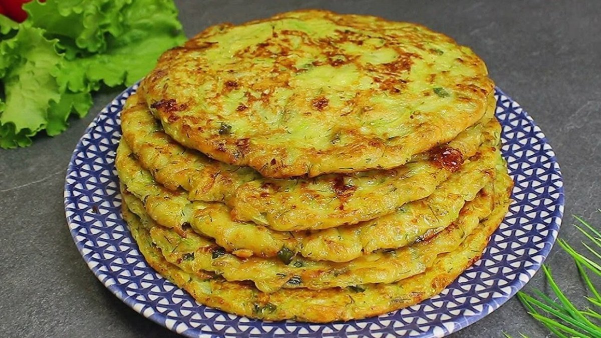 кабачковые лепешки