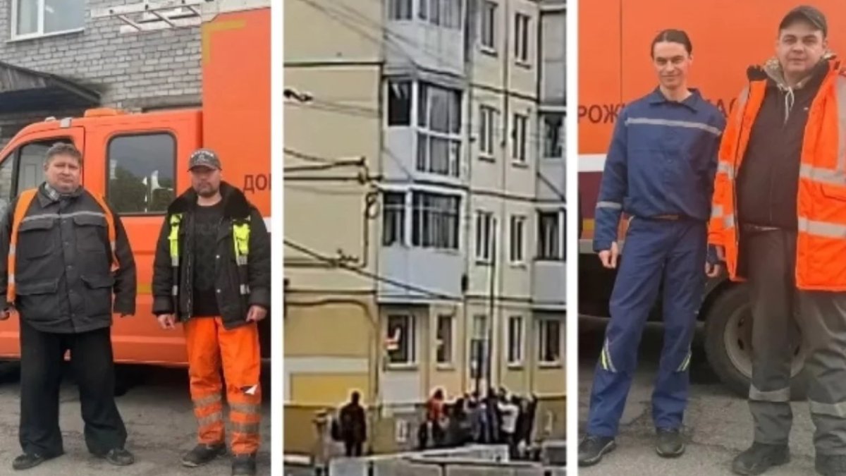 Мурманские дорожники-спасатели