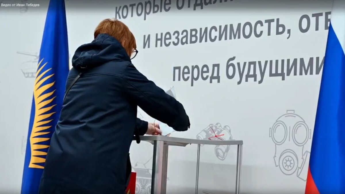 Избирательный участок в Мурманске