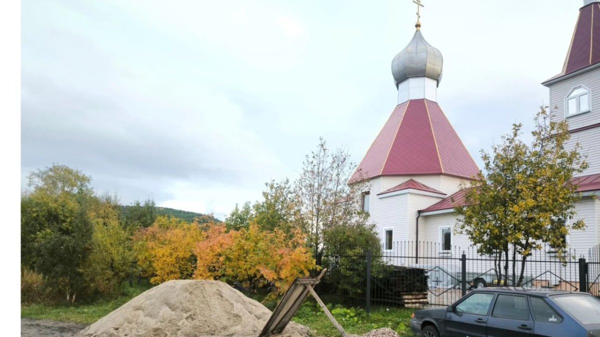 Ремонт храма в Кандалакше