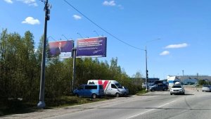 На подъезде к аэропорту Мурманска заработала новая камера, штрафующая за остановку машин