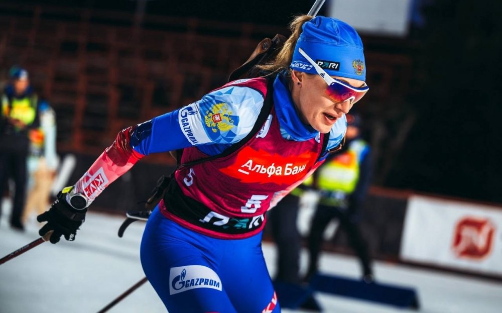 Мурманчанка Анастасия Егорова стала серебряным призером чемпионата России по биатлону