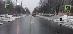 В Апатитах 88-летний водитель Renault сбил на переходе 72-летнюю пенсионерку