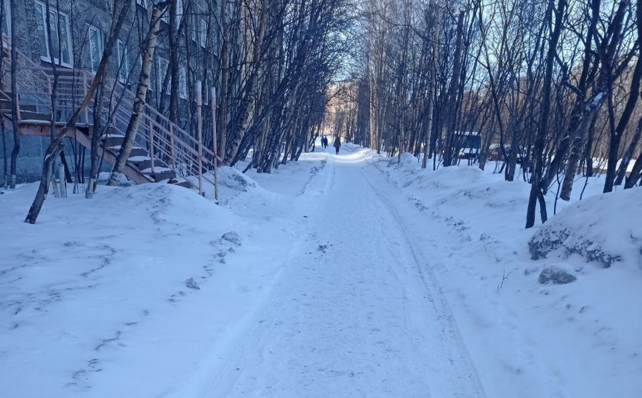 В Мурманске автоледи сбила 18-летнего пешехода во дворе жилого дома