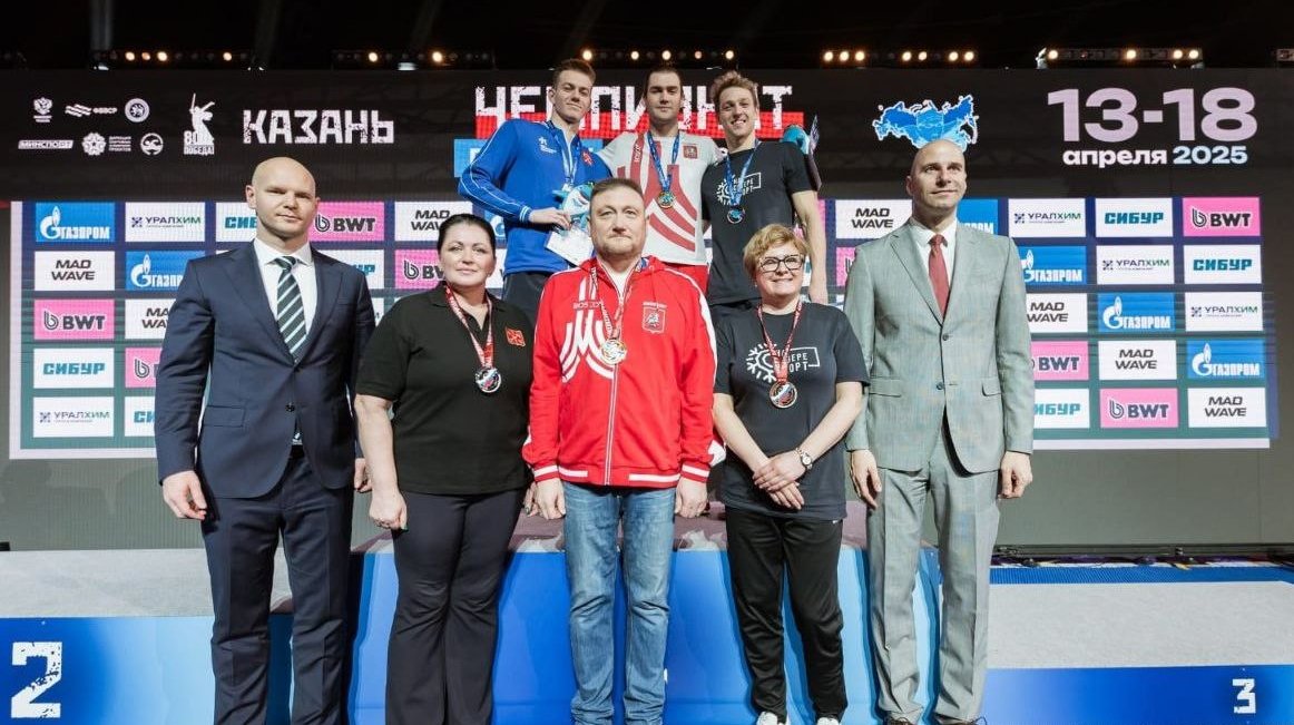 Заполярный пловец Павел Самусенко завоевал бронзу на чемпионате России в Казани
