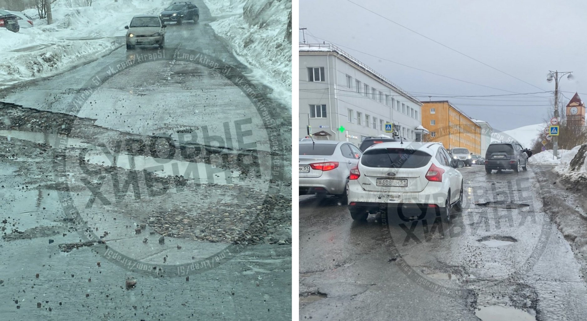 «Оставили 2 колеса»: кировчане обсуждают ямы на городских дорогах
