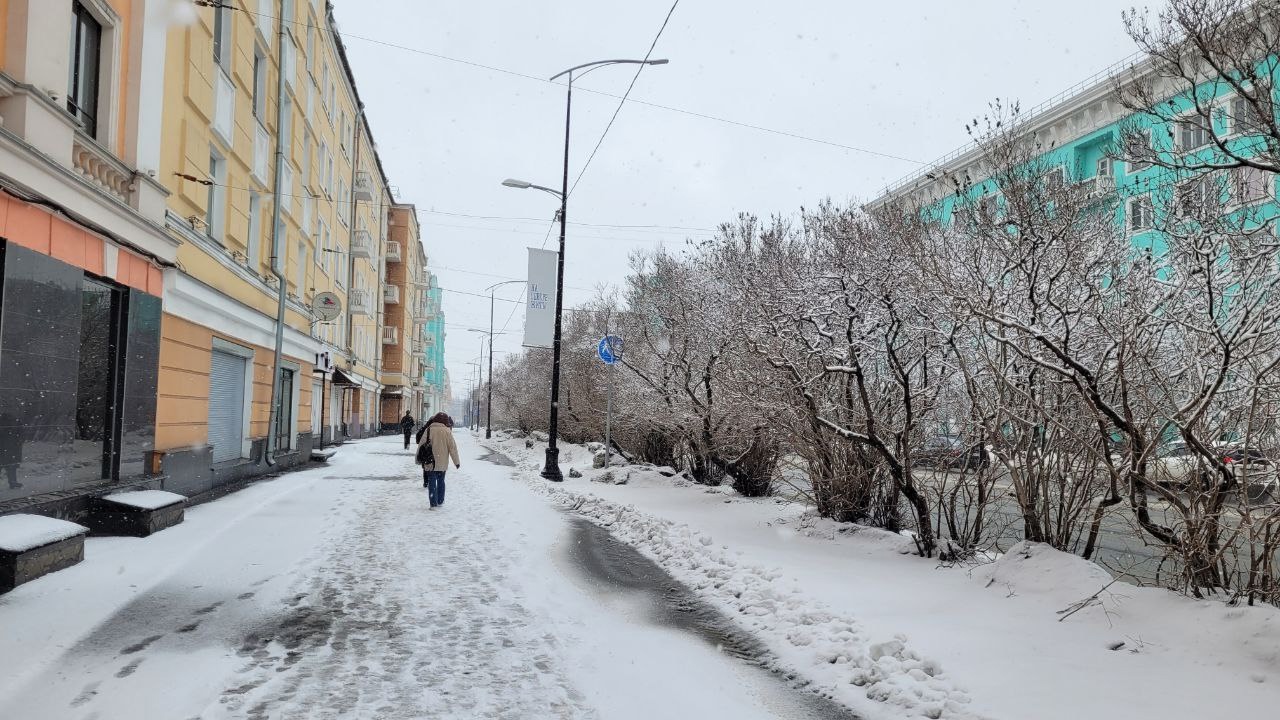 Дождь со снегом и +1°: погоду Мурманской области определяет циклон с Баренцева моря и Коми