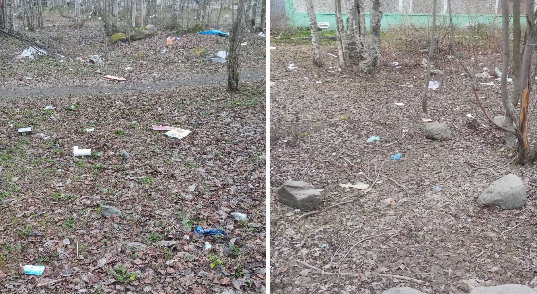 «Просто городская помойка»: дом в Апатитах тонет в мусоре, подъезды не мыты год — соцсети