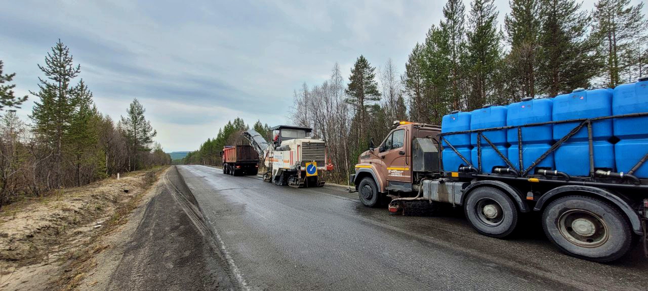 Дорога «Оленегорск – Ловозеро» будет ровной – начался ремонт