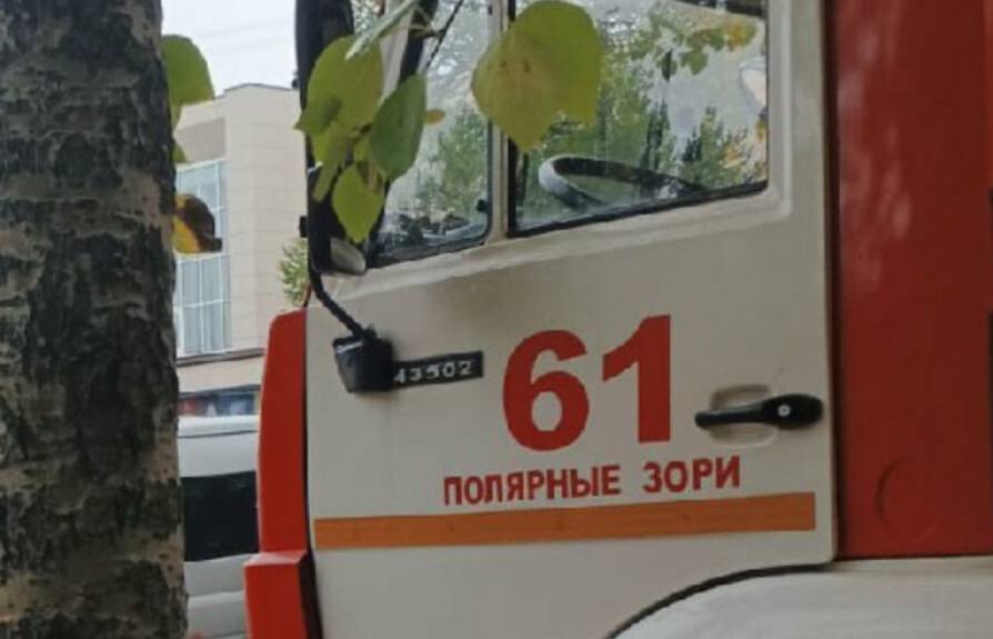 Пожар вспыхнул ночью в подъезде жилого дома в Полярных Зорях — 7 человек эвакуировали