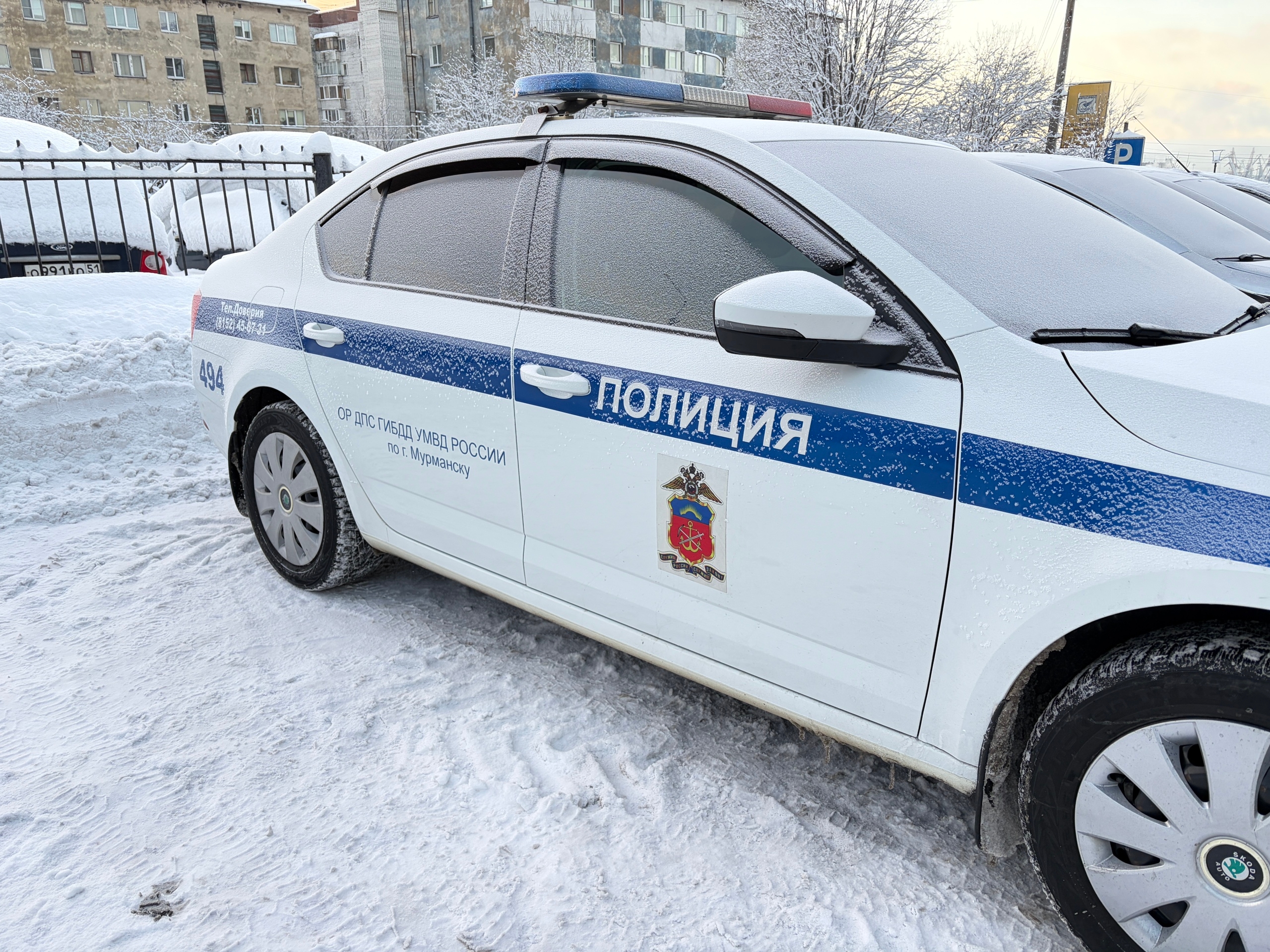 В Мончегорске пьяный рецидивист устроил ДТП во дворе и отправился в колонию